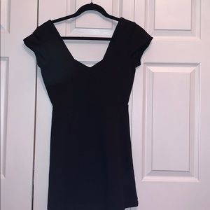 black dress